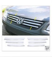 FAMS OTO AKSESUAR VW Caddy LIFE Krom Ön Panjur 6 prç. 2007-2010 Arası P.Çelik thumbnail 1