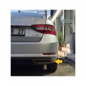 FAMS OTO AKSESUAR Skoda Super B Krom Difüzör Egzoz Çıkışı 2015 Üzeri P. Çelik - 1