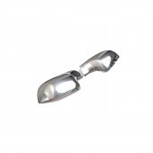 FAMS OTO AKSESUAR Renault Scenic 2 Krom Ayna Kapağı 2 parça  2003-2009 arası Paslanmaz Çelik thumbnail 2