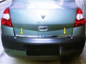 FAMS OTO AKSESUAR Renault Megane 2 Krom Bagaj Alt Çıtası 2002-2009 Arası Paslanmaz Çelik SEDAN - 1