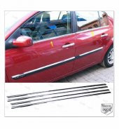 FAMS OTO AKSESUAR Renault Megane 2 Krom Cam Çıtası 2002-2009 P. Çelik (SEDAN) - 1