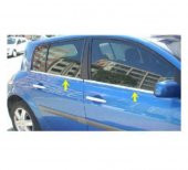 FAMS OTO AKSESUAR Renault Megane 2 Krom Cam Çıtası 4 prç. 2002-2009 P. Çelik (HB) - 2