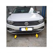 FAMS OTO AKSESUAR VW Passat 3C B8,5 Krom Ön Tampon Alt Çıta 3 prç. 2019 > P.ÇELİK thumbnail 1
