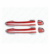 FAMS OTO AKSESUAR Renault Megane 2 CC Coupe Krom Kapı Kolu 2 Kapı 2002-2009 P.Çelik thumbnail 2