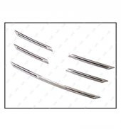 FAMS OTO AKSESUAR Renault Megane 4 Krom Ön Panjur 5 prç. 2016-2020 Arası P. Çelik thumbnail 3