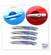 FAMS OTO AKSESUAR Renault Fluence Krom Kapı Kolu 4 kapı 2010 Üzeri (4 KOL SENSÖRLÜ) P.ÇELİK thumbnail 1