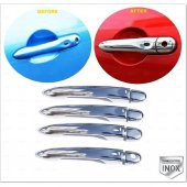 FAMS OTO AKSESUAR Renault Fluence Krom Kapı Kolu 4 kapı 2010 Üzeri (2 KOL SENSÖRLÜ) P.ÇELİK thumbnail 1