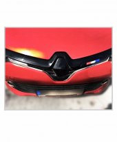 FAMS OTO AKSESUAR Renault Clio 4 Krom Ön Panjur Çıtası U Formlu  2012-2016 P.ÇELİK - 2