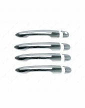 FAMS OTO AKSESUAR Renault Clio 3 HB Krom Kapı Kolu 4 Kapı  2005-2012 Paslanmaz Çelik - 1