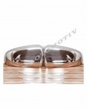 FAMS OTO AKSESUAR Bmw X6 Krom Ayna Kapağı 2 pcs  2007-2014 P.ÇELİK - 1