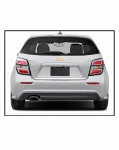 FAMS OTO AKSESUAR Chevrolet Aveo HB Krom Bagaj Alt Çıtası  2011 üzeri P.ÇELİK - 2