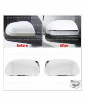 FAMS OTO AKSESUAR Chevrolet Aveo Sedan Krom Ayna Kapağı 2 prç  2005-2011 P.ÇELİK - 1