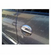 FAMS OTO AKSESUAR Peugeot 206 / 206 Plus Krom Kapı Kolu 4 kapı 1998 Üzeri P. Çelik thumbnail 1
