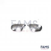FAMS OTO AKSESUAR Audi A6 Krom Ayna Kapağı 2 parça 2008-2011 arası Paslanmaz Çelik - 3