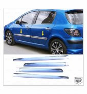 FAMS OTO AKSESUAR Peugeot 307 Krom Yan Kapı Çıtası 4 prç. 2001 Üzeri P. Çelik - 1
