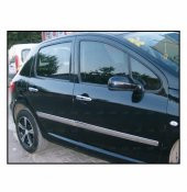 FAMS OTO AKSESUAR Peugeot 307 Krom Yan Kapı Çıtası 4 prç. 2001 Üzeri P. Çelik - 2