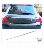FAMS OTO AKSESUAR Peugeot 308 Krom Bagaj Çıtası 2007-2013 Arası P.Çelik - 1