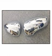 FAMS OTO AKSESUAR Renault Captur Krom Ayna Kapağı 2 parça 2013 üzeri P.ÇELİK - 3