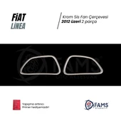 FAMS OTO AKSESUAR Fiat Linea Krom Sis Farı Çerçevesi 2 prç. 2012 ve üzeri P.ÇELİK thumbnail 2