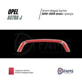 FAMS OTO AKSESUAR Opel Astra J HB Krom Bagaj Açma 2009-2015 P. Çelik thumbnail 3