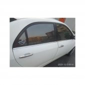 FAMS OTO AKSESUAR Geely FC Krom Cam Çıtası 4 prç. 2010-2012 Paslanmaz Çelik - 3