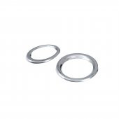 FAMS OTO AKSESUAR Nissan Qashqai Krom Sis Çerçevesi  2010-2014 Paslanmaz Çelik thumbnail 4