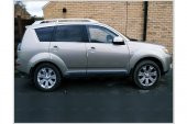 FAMS OTO AKSESUAR Mitsubishi Outlander Krom Cam Çıtası 8 parça 2006-2012 arası Paslanmaz Çelik - 2