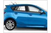 FAMS OTO AKSESUAR Mazda 3 HB Krom Cam Çıtası 4 prç. 2008-2014 arası Paslanmaz Çelik - 3