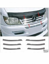 FAMS OTO AKSESUAR Mercedes Sprinter W901 Krom Ön Panjur 6 prç. 2003-2006 P. Çelik thumbnail 1