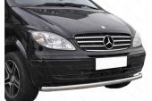 FAMS OTO AKSESUAR Mercedes Vito W639 Krom Ön Panjur 7 parça 2003-2010 Paslanmaz Çelik - 2