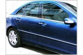 FAMS OTO AKSESUAR Mercedes W211 Krom Cam Çıtası 4 parça 2002-2009 arası Paslanmaz Çelik - 3
