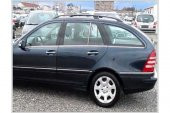 FAMS OTO AKSESUAR Mercedes W203 Krom Cam Çıtası 6 parça 2000-2007 arası Paslanmaz Çelik (SW) - 2