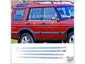 FAMS OTO AKSESUAR Land Rover Discovery 2 Krom Cam Çıtası 4 parça 1998-2004 arası Paslanmaz Çelik - 1