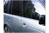FAMS OTO AKSESUAR Land Range Rover 3 L322 Krom Cam Çıtası 6 parça 2002-2012 arası Paslanmaz Çelik - 5