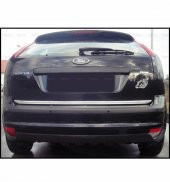 FAMS OTO AKSESUAR Ford Focus 2 Krom Bagaj Alt Çıtası 2005-2011 Arası P.Çelik (HB) - 1