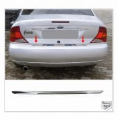 FAMS OTO AKSESUAR Ford Focus 1 Krom Bagaj Alt Çıtası 1998-2005 Arası P.Çelik  (SEDAN) - 1