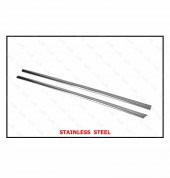 FAMS OTO AKSESUAR Ford Fiesta Krom Cam Çıtası 2 prç. 2002-2008 P. Çelik (COUPE) - 2