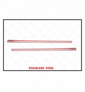 FAMS OTO AKSESUAR Ford Fiesta Krom Cam Çıtası 2 prç. 2002-2008 P. Çelik (COUPE) - 3