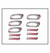FAMS OTO AKSESUAR Fiat Fiorino Krom Kapı Kolu+Çerçeve 5 Kapı 10 Parça 2008 Üzeri P.ÇELİK - 3