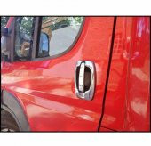 FAMS OTO AKSESUAR Fiat Ducato Krom Kapı Kolu+Çerçeve 4 kapı 8 Parça 2006 ve üzeri Paslanmaz Çelik thumbnail 3