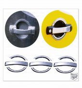 FAMS OTO AKSESUAR Fiat Doblo Krom Kapı Kolu 3 kapı 2000-2010 P. Çelik thumbnail 1