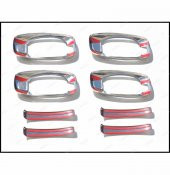 FAMS OTO AKSESUAR Fiat Ducato Krom Kapı Kolu+Çerçeve 4 kapı 8 Parça 2006 ve üzeri Paslanmaz Çelik thumbnail 5