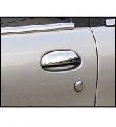 FAMS OTO AKSESUAR Fiat Albea Krom Kapı Kolu 4 Kapı  2002-2014 Paslanmaz Çelik thumbnail 2