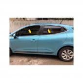 FAMS OTO AKSESUAR Renault Clio 5 Krom Cam Çerçevesi 12 parça 2020 ve üzeri Paslanmaz Çelik thumbnail 1