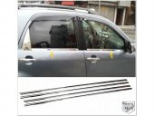 FAMS OTO AKSESUAR Daihatsu Terios Krom Cam Çıtası 4 parça 2005 ve üzeri Paslanmaz Çelik - 1