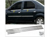 FAMS OTO AKSESUAR Dacia Lodgy Krom Cam Çıtası 4 prç. 2012 Üzeri P. Çelik - 1