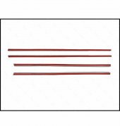 FAMS OTO AKSESUAR Chevrolet Aveo SEDAN Krom Cam Çıtası 4 parça P.ÇELİK 2011 üzeri - 3