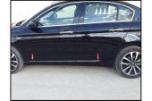 FAMS OTO AKSESUAR Fiat EGEA Krom Yan Kapı Çıtası 4 Kapı 2015 ve üzeri Paslanmaz Çelik - 2