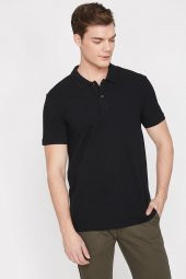 Erkek Mavi Polo Yaka T-Shirt 9YAM12133LK - 8
