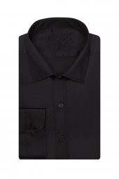 SÜVARİ Classics Smart Sport Dar Kalıp Takım Elbise Gömleği Düz Mavi Slim Fit Cepsiz - 5